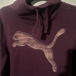 Purple Puma Sweatshirt